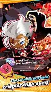 Oven Wanderer Cookie summon result screen in CookieRun: Crumble showing the TSSR rarity badge and the Extermination skill