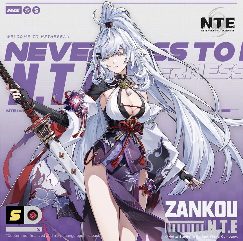 Zankou, the S-Class Incantation Esper revealed for Version 1.3 through official drip marketing.