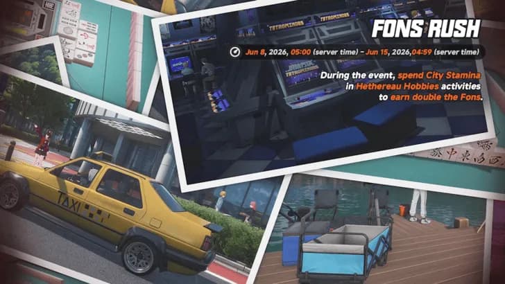 Fons Rush doubles Fons from City Stamina between August 10 and August 17.