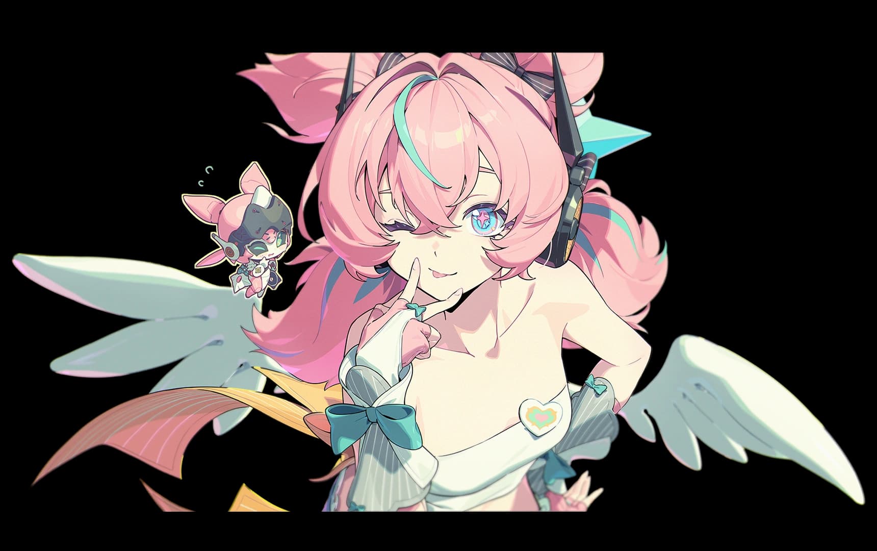 Aria, the S-Rank Ether Anomaly Agent rerunning on Neon Angel until 19 August 2026.