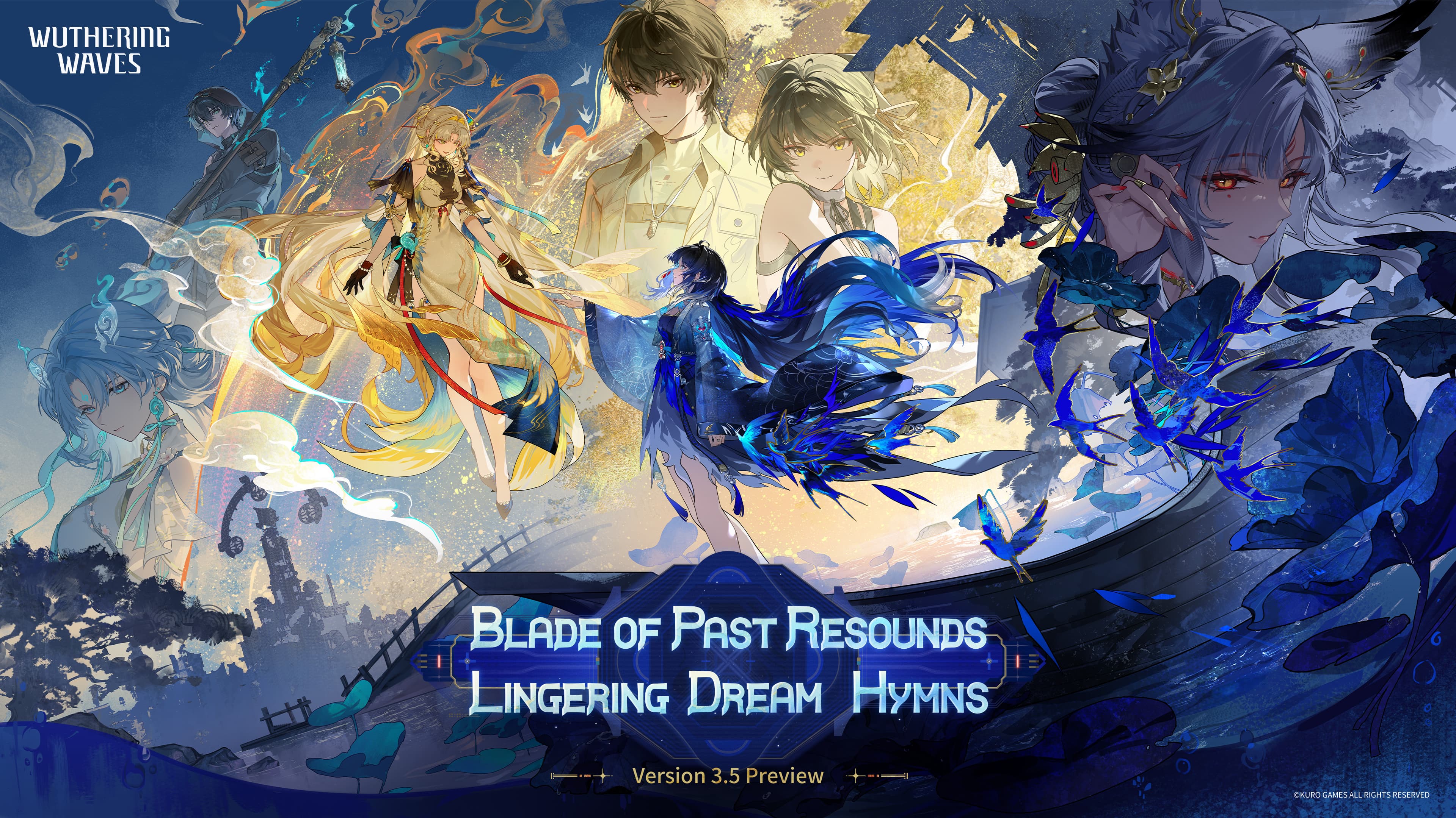 The official Version 3.5 sneak peek, detailing the Mengzhou region and the patch's banner lineup.