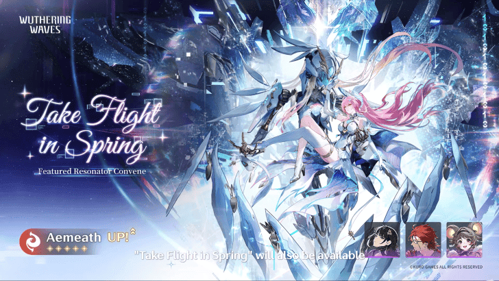 Aemeath, whose first rerun shares Wuthering Waves 3.5 Phase 2 with Suisui's debut.