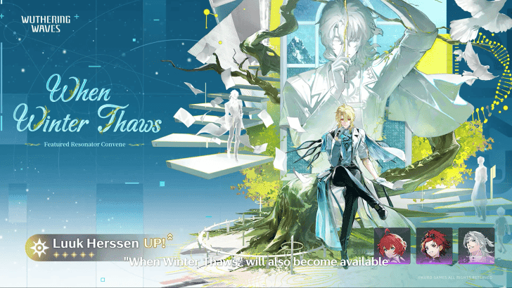 Luuk Herssen, the second rerun on Wuthering Waves 3.5 Phase 1.